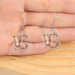 Butterfly Monograms - Personalized Acrylic Earrings