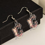 Butterfly Monograms - Personalized Acrylic Earrings