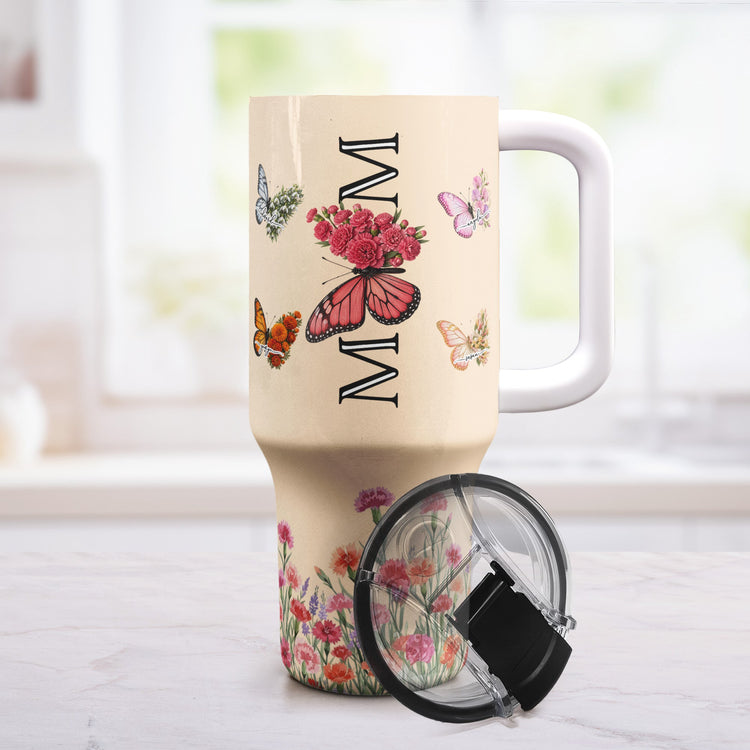 Butterfly_Birth_Flower_Gift_For_Mom_Wife_Personalized_40oz_Tumbler_2
