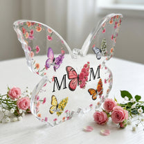 Butterfly-Birth-Flower-Gift-For-Mom,-Wife-Personalized-Acrylic-Plaque-2