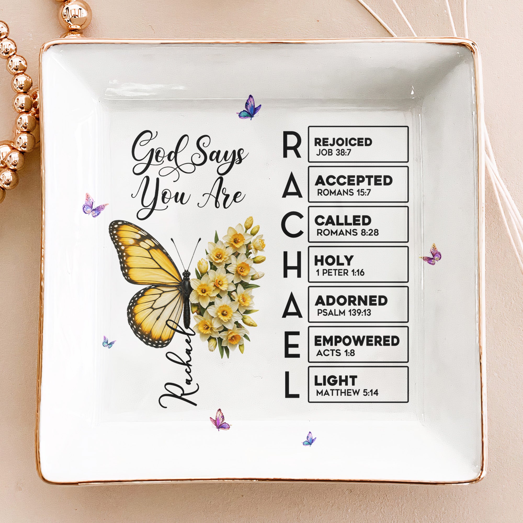 Butterfly-Birth-Flower-Gift-For-Self,-Friend,-Daughter-Personalized-Jewelry-Dish-8