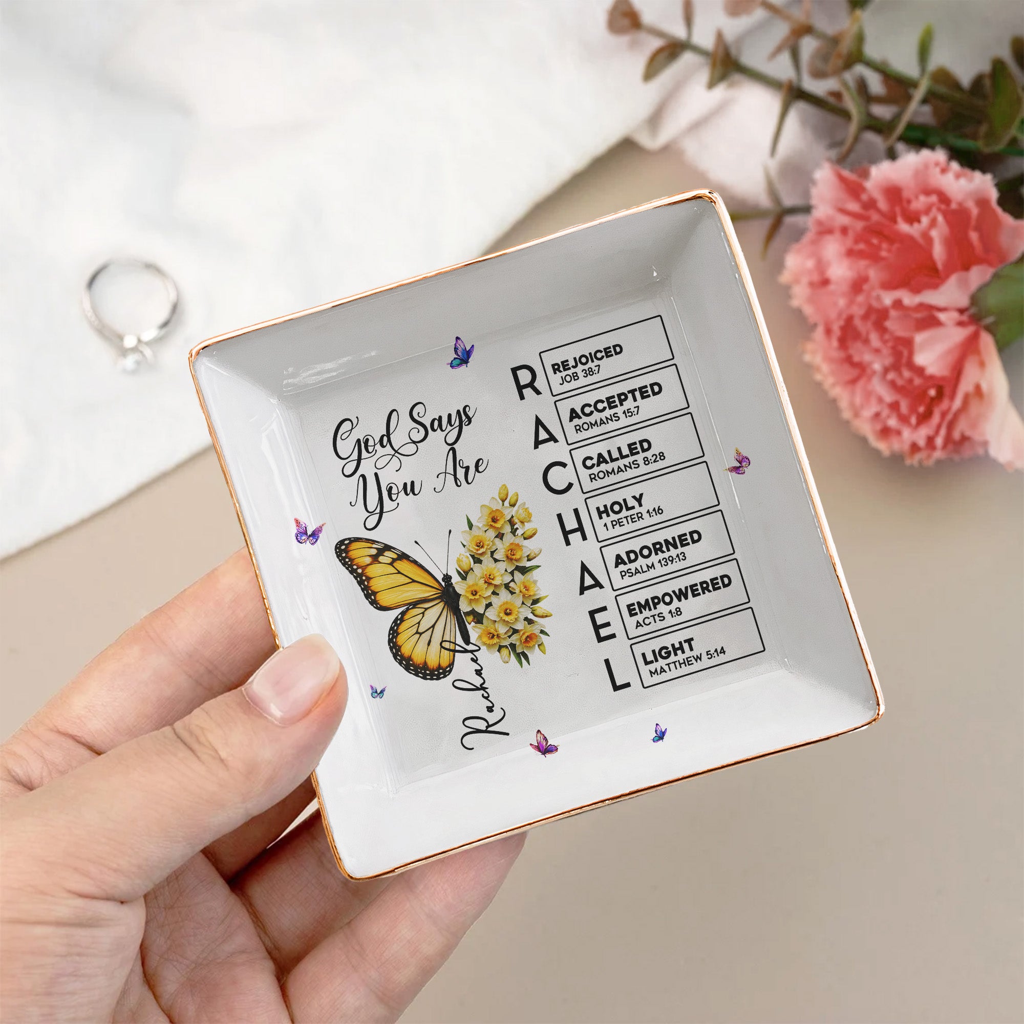 Butterfly-Birth-Flower-Gift-For-Self,-Friend,-Daughter-Personalized-Jewelry-Dish-9