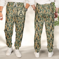 Camo Hunting Custom Name - Personalized Sweatpants