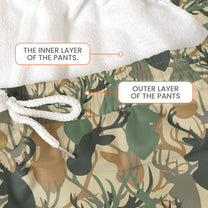 Camo Hunting Custom Name - Personalized Sweatpants