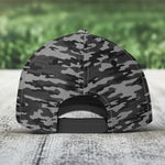 Camouflage Pattern Dog Dad - Personalized Classic Cap