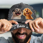 Camouflage Pattern Dog Dad - Personalized Classic Cap