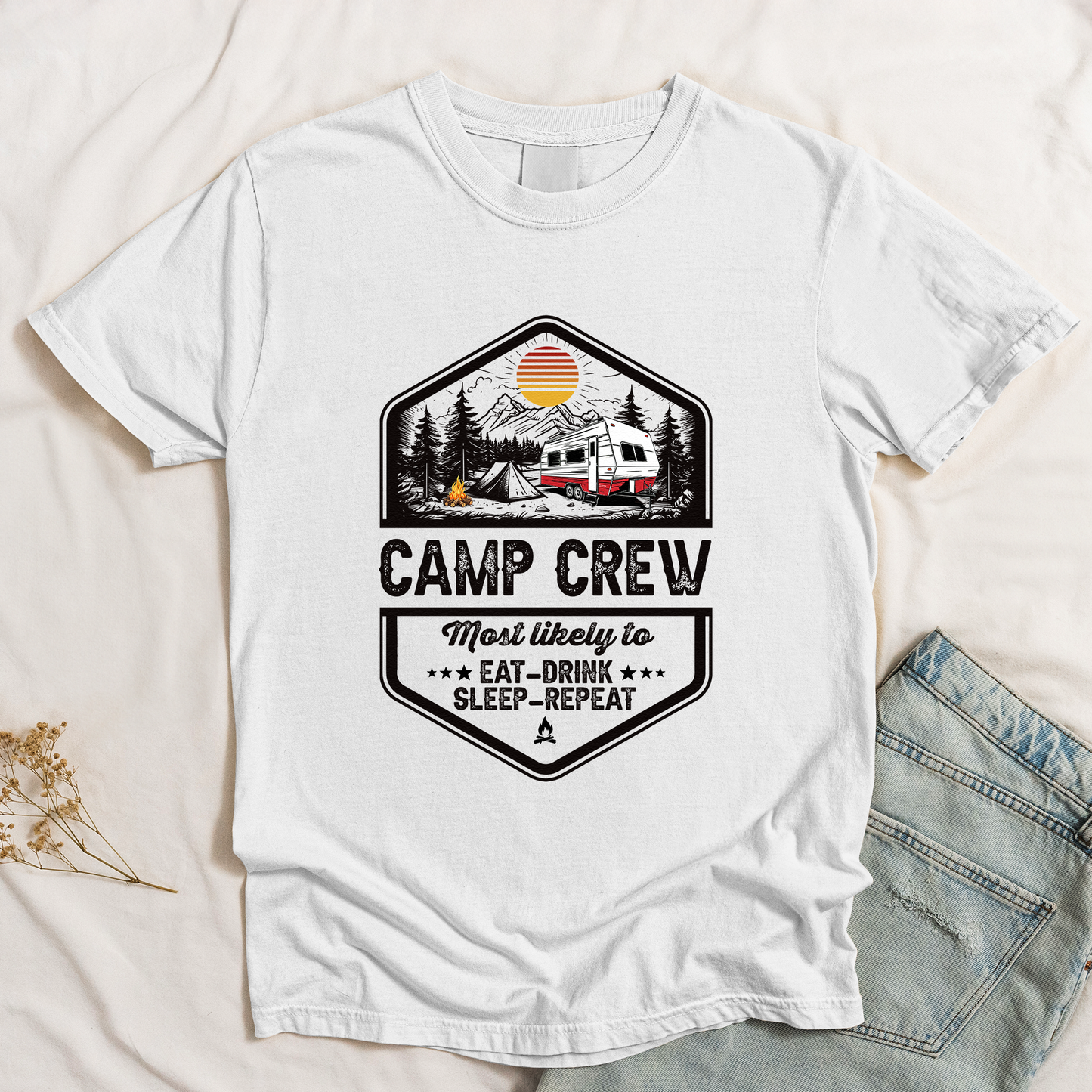 Camp Crew Most Likely To Funny - Personalized Shirt