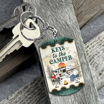 Camper Keys - Personalized Keychain