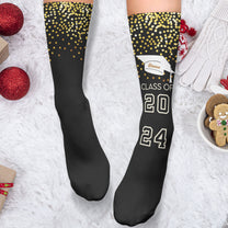 Can I Go Back To Bed Now? - Personalized Crew Socks