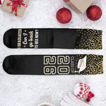 Can I Go Back To Bed Now? - Personalized Crew Socks