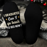 Can I Go Back To Bed Now? - Personalized Crew Socks
