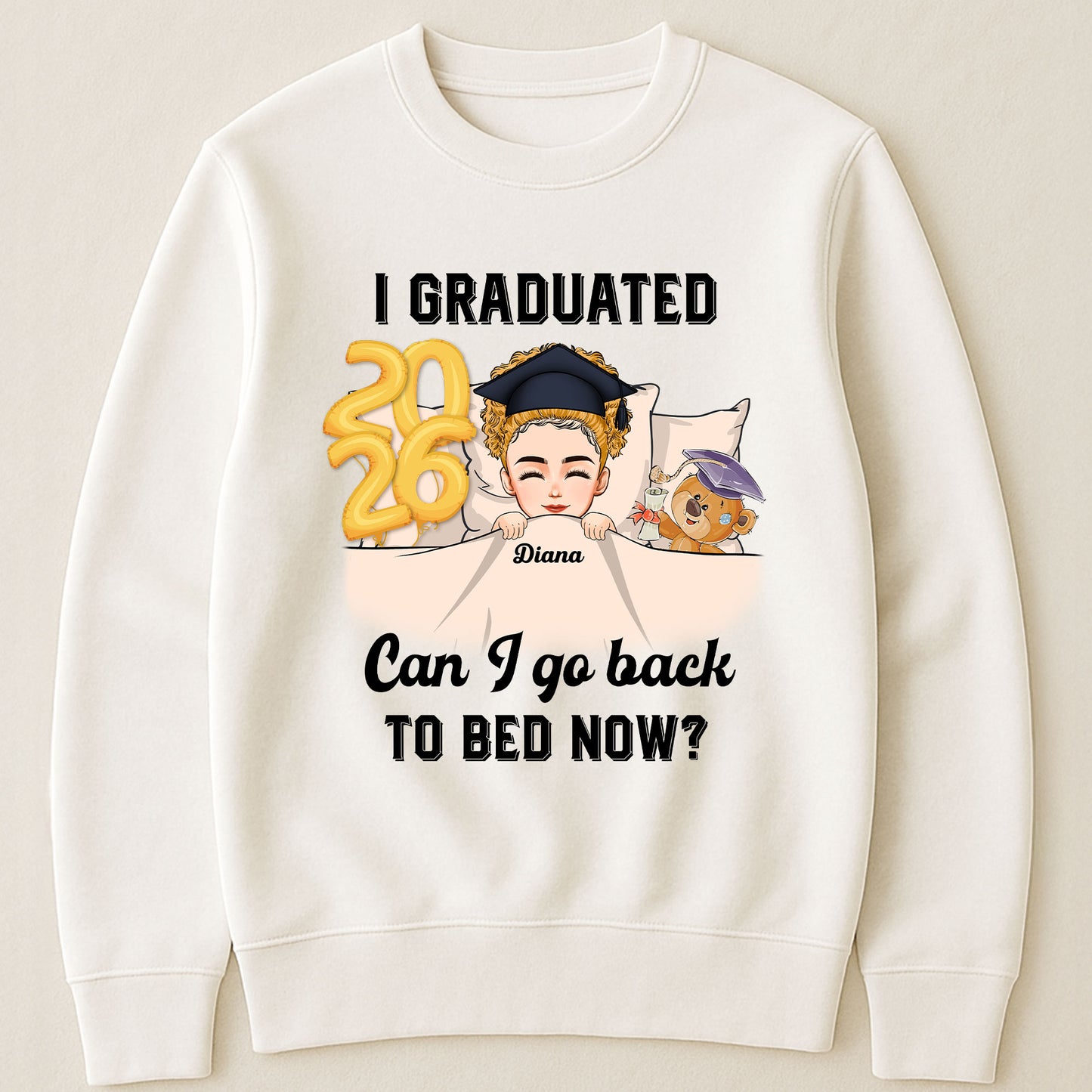 Can I Go Back To Bed Now - Personalized Shirt