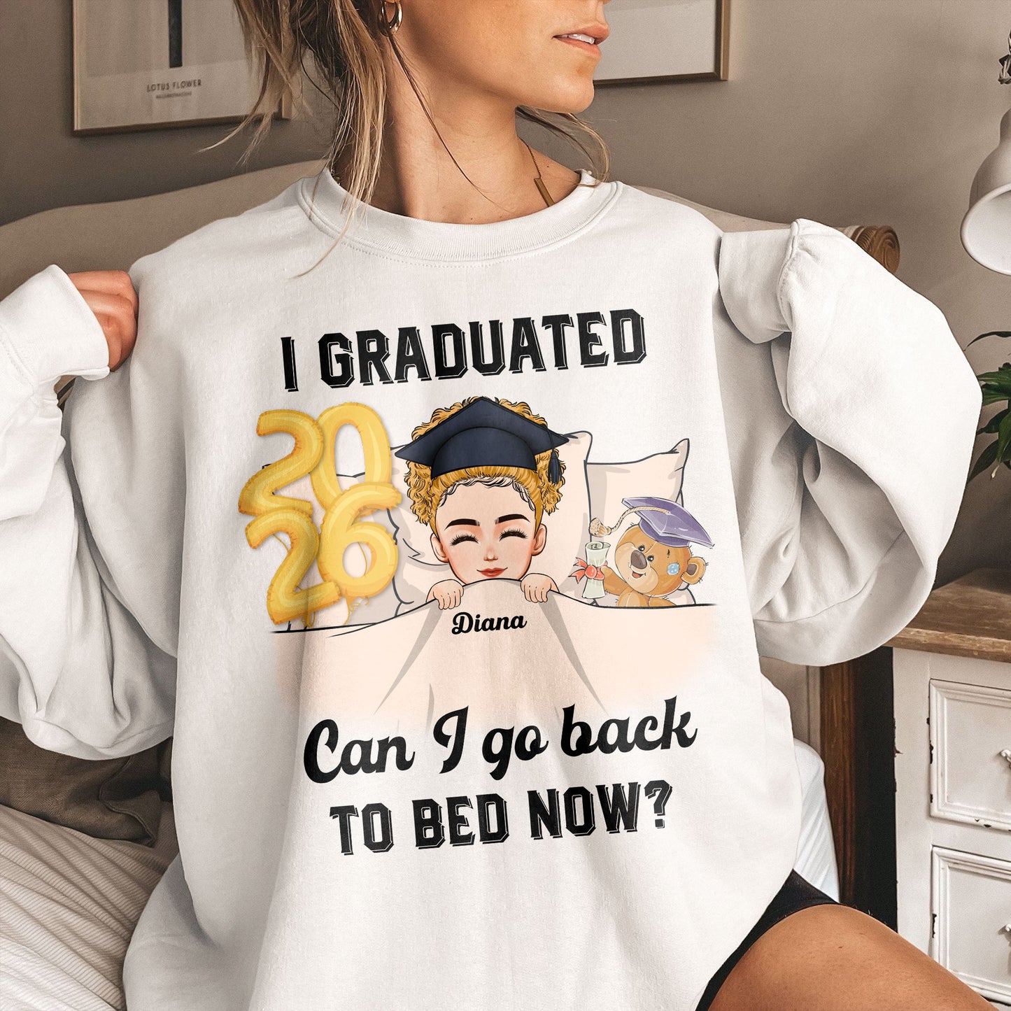 Can I Go Back To Bed Now - Personalized Shirt