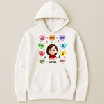 Candy Hearts For Women And Girl - Personalized Shirt