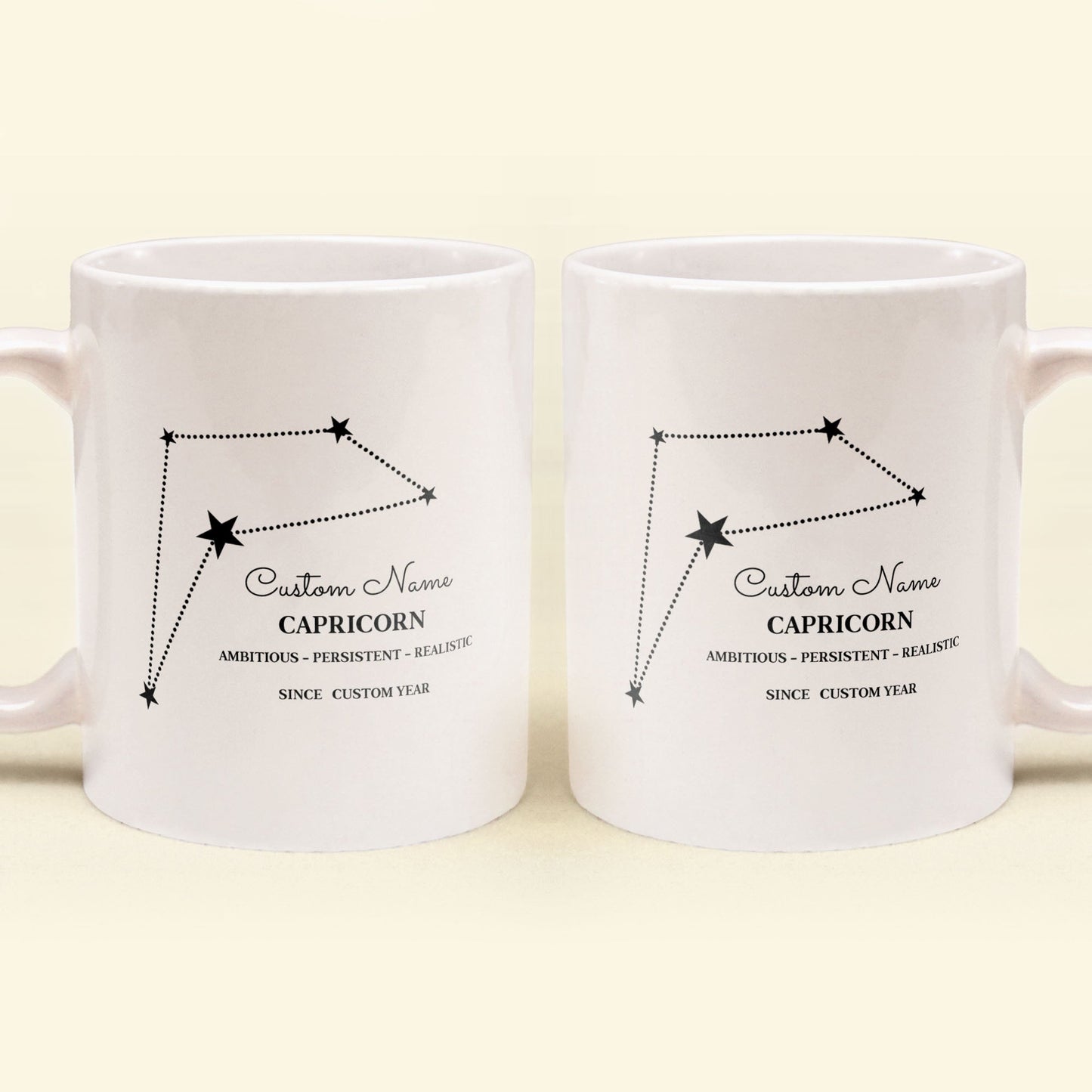 Capricorn Mug - Personalized Mug - Birthday Gift For Friends And Family