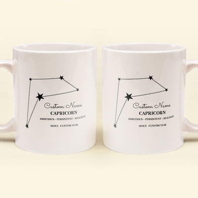 Capricorn Mug - Personalized Mug - Birthday Gift For Friends And Family