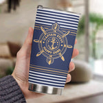 Captain, First Mate, Boat Name - Personalized Tumbler Cup