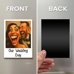 Caricature Your Photo, Cartoon Your Photo - Personalized Photo Acrylic Magnet
