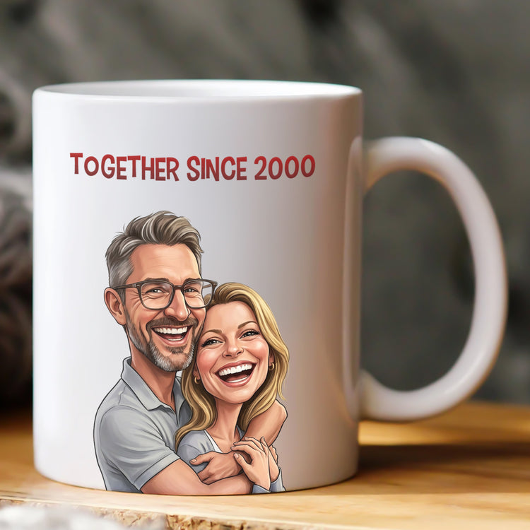 Caricature-Funny-Mug-For-Couples,-Him,-Her-Custom-Cartoon-Drawing-From-Photo-Personalized-Mug2