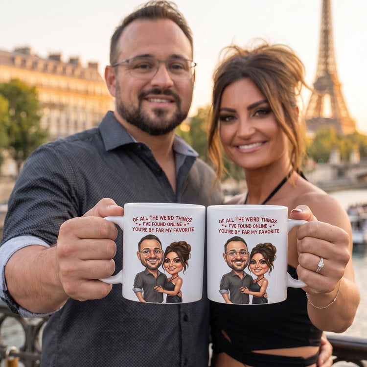 Caricature-Funny-Mug-For-Couples,-Him,-Her-Custom-Cartoon-Drawing-From-Photo-Personalized-Mug7