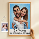 Caricature-Wall-Art-For-Funny-Couples,-Family-Custom-Cartoon-Drawing-From-Photo-Personalized-Poster-5