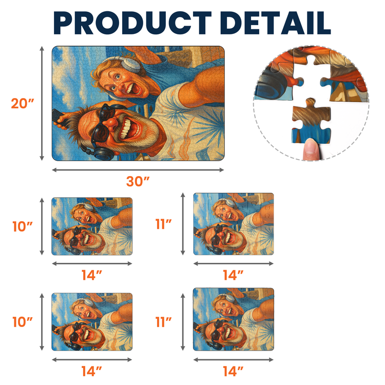 Caricature-Wall-Art-For-Funny-Custom-Cartoon-Drawing-From-Photo-Personalized-Photo-Jigsaw-Puzzle-5