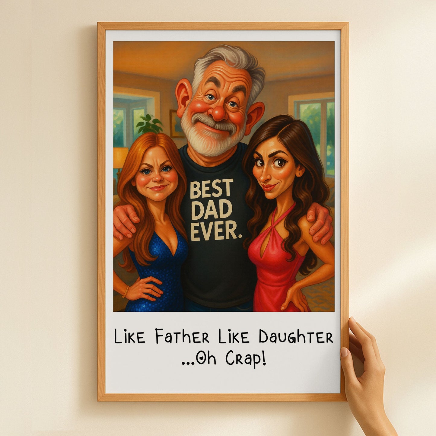 Caricature_Your_Photo_Father_s_Day_Funny_Gift_For_Dad_Family_Personalized_Photo_Poster_5