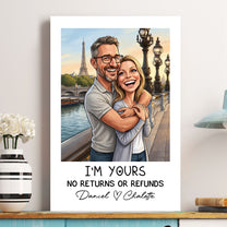 Caricature-Your-Photos-Annoying-Each-Other-For-Years-And-Still-Going-Strong-Personalized-Poster-3