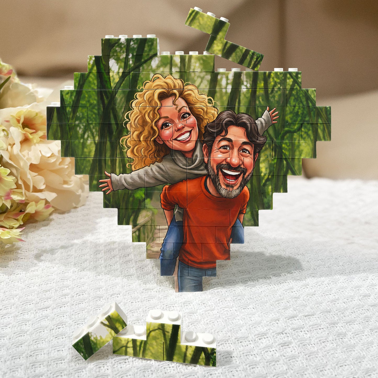 Caricature-Your-Photos-For-Couples,-Family,-Funny-Gifts-Personalized-Building-Blocks-2