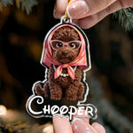 Cartoon Your Pet - Gifts For Dog Mom, Cat Mom - Personalized Ornament