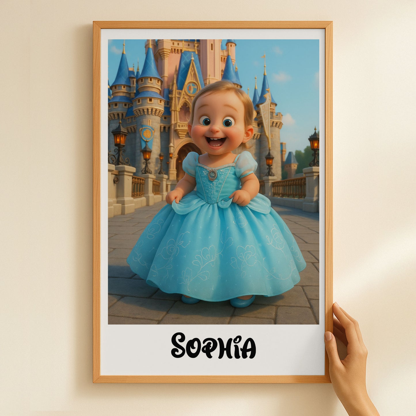 Cartoon Your Photo For Kids, Daughters, Sons, Grandkids - Personalized Photo Poster