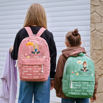Cartoon-Character-With-Birth-Flower-Personalized-Backpack-5