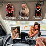 Cartoon-Your-Pet-Cute-Gifts-For-Dog-Mom,-Cat-Mom-Personalized-Car-Visor-Clip-1