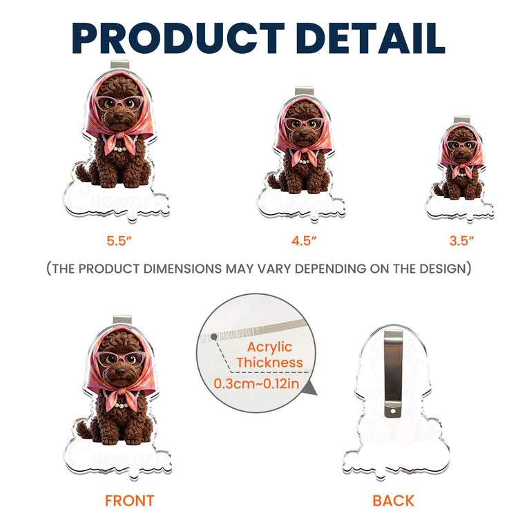 Cartoon-Your-Pet-Cute-Gifts-For-Dog-Mom,-Cat-Mom-Personalized-Car-Visor-Clip-5