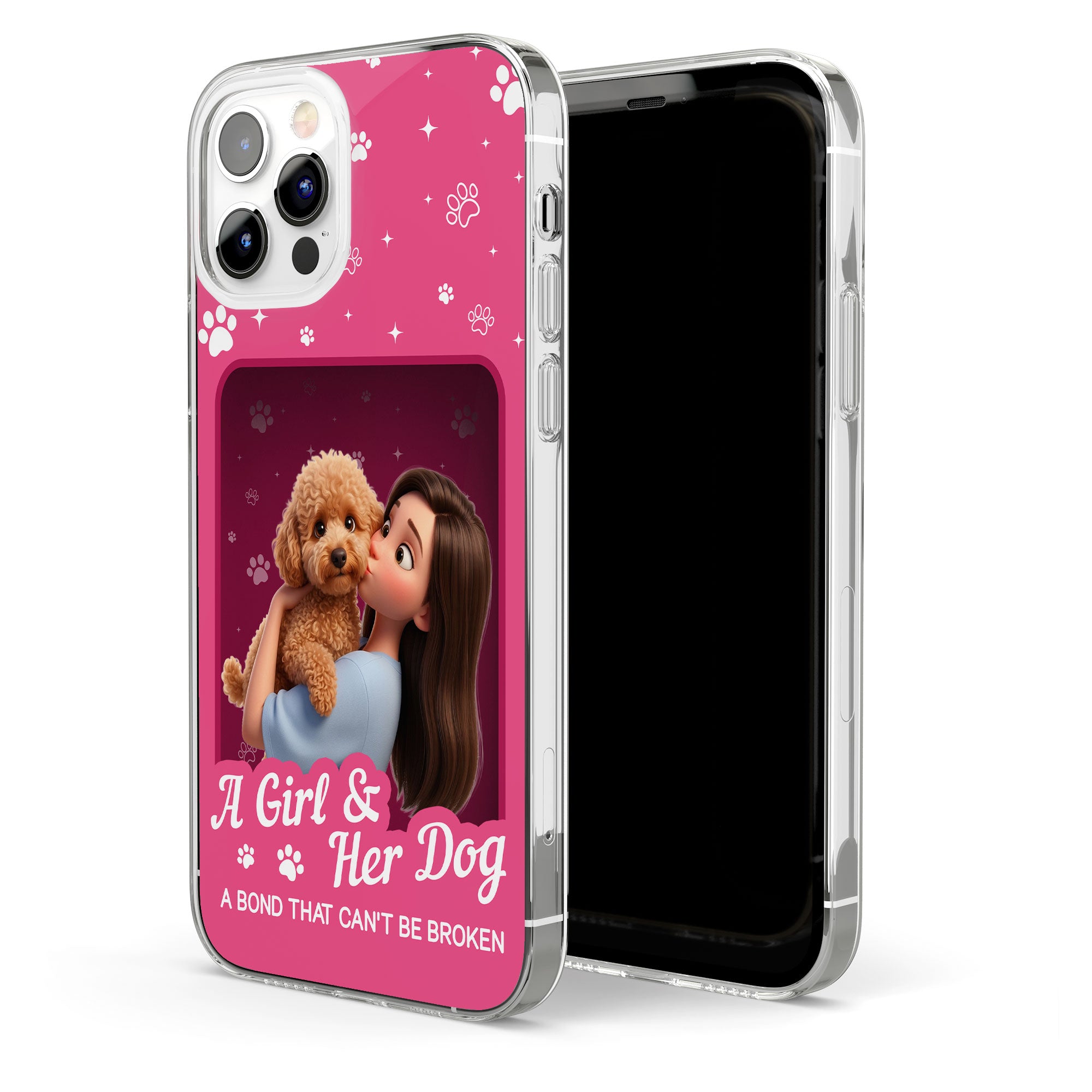 Cartoon-Your-Pet-Cute-Gifts-For-Dog-Mom,-Cat-Mom-Personalized-Phone-Case-4