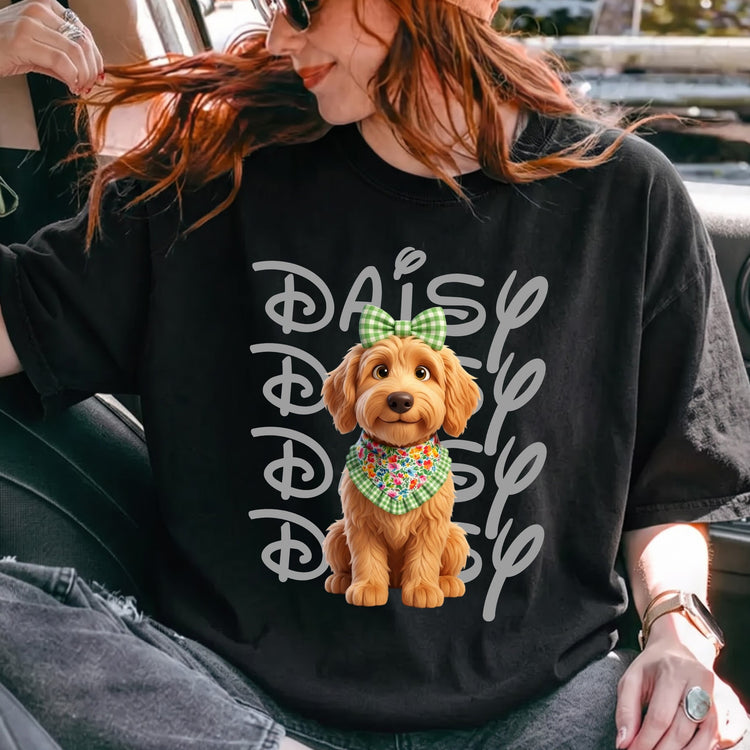 Cartoon-Your-Pet-Photo-Custom-Comfort-Tee-For-Dog-Lovers,-Cat-Lovers-Personalized-Shirt(4.1)