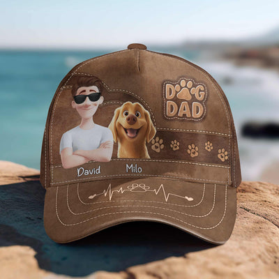 Cat Dad Dog Dad - Personalized Classic Cap
