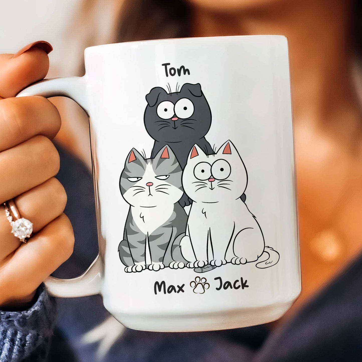 Cat Person - Personalized Mug