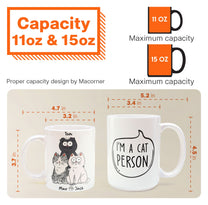 Cat Person - Personalized Mug