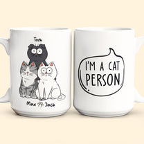 Cat Person - Personalized Mug