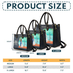 Catch Flights Not Feelings - Personalized Leather Bag