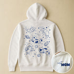Cats In Space - Funny Gift For Cat Mom - Personalized Hoodie
