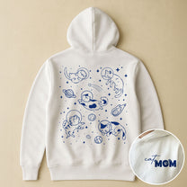 Cats In Space - Funny Gift For Cat Mom - Personalized Hoodie