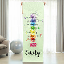 Chaka Meditation Gift For Yoga Lover - Personalized Yoga Mat