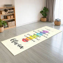 Chaka Meditation Gift For Yoga Lover - Personalized Yoga Mat