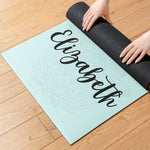 Chaka Meditation Gift For Yoga Lover - Personalized Yoga Mat