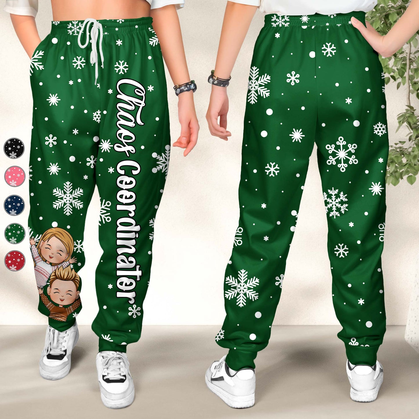 Chaos Coordinator - Christmas - Personalized Sweatpants