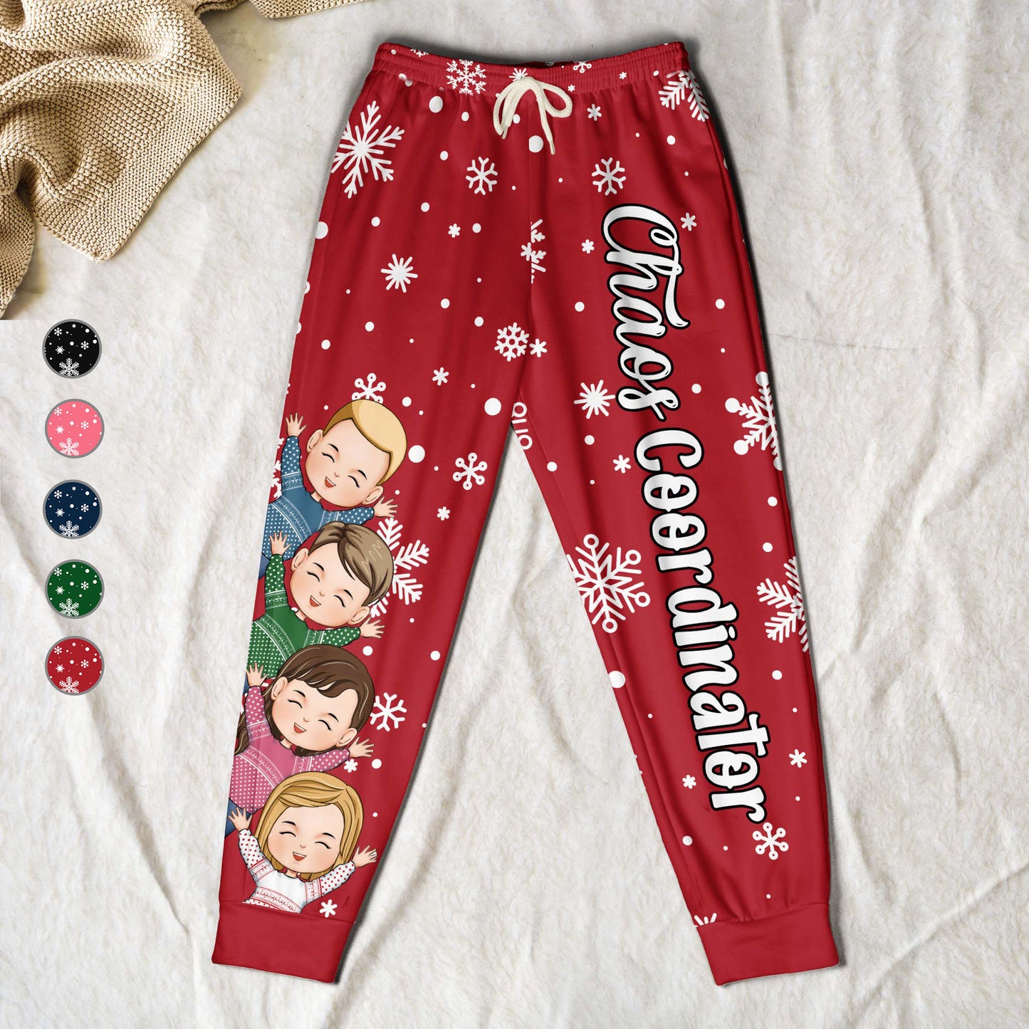 Chaos Coordinator - Christmas - Personalized Sweatpants