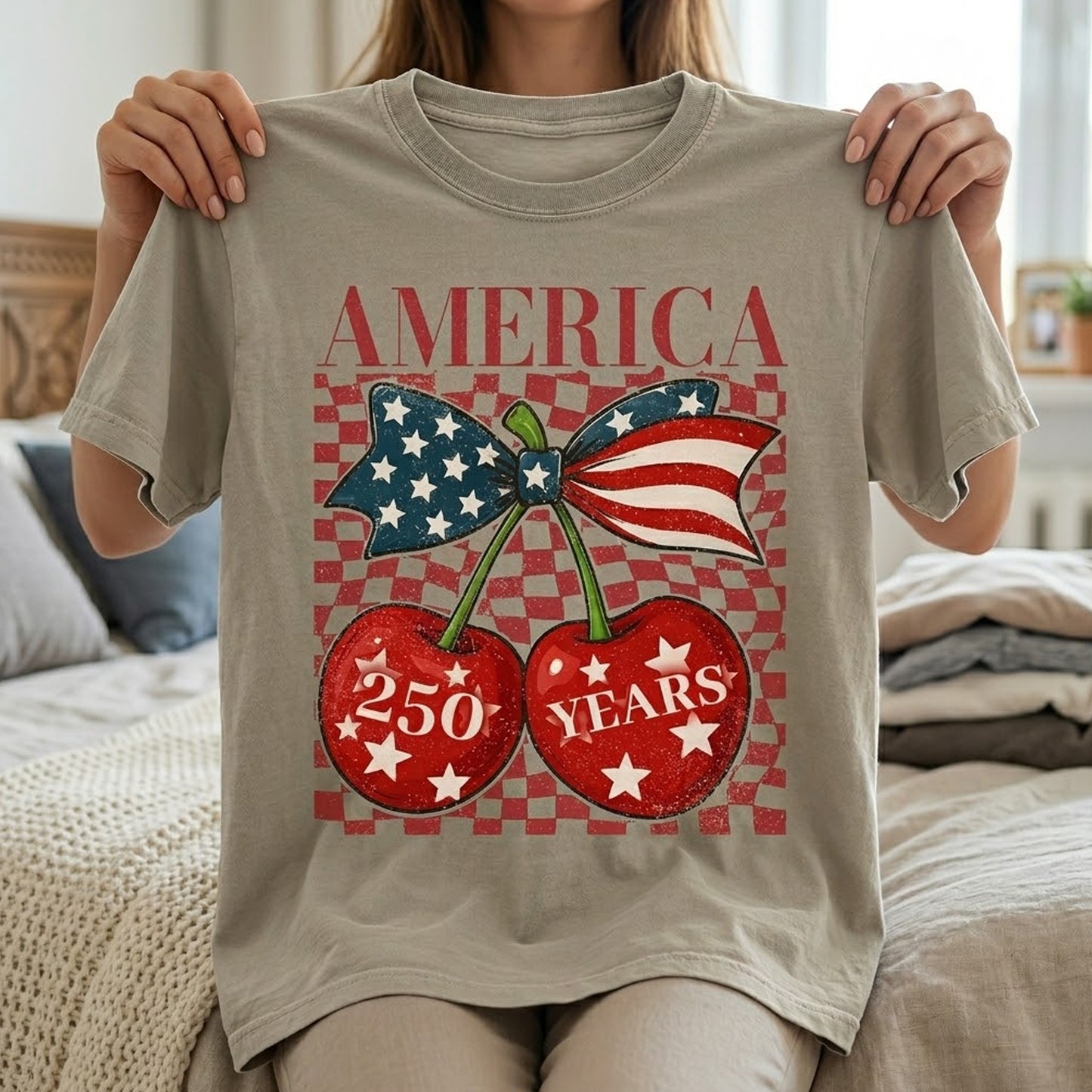 Cherry Independence 250 Years - Shirt