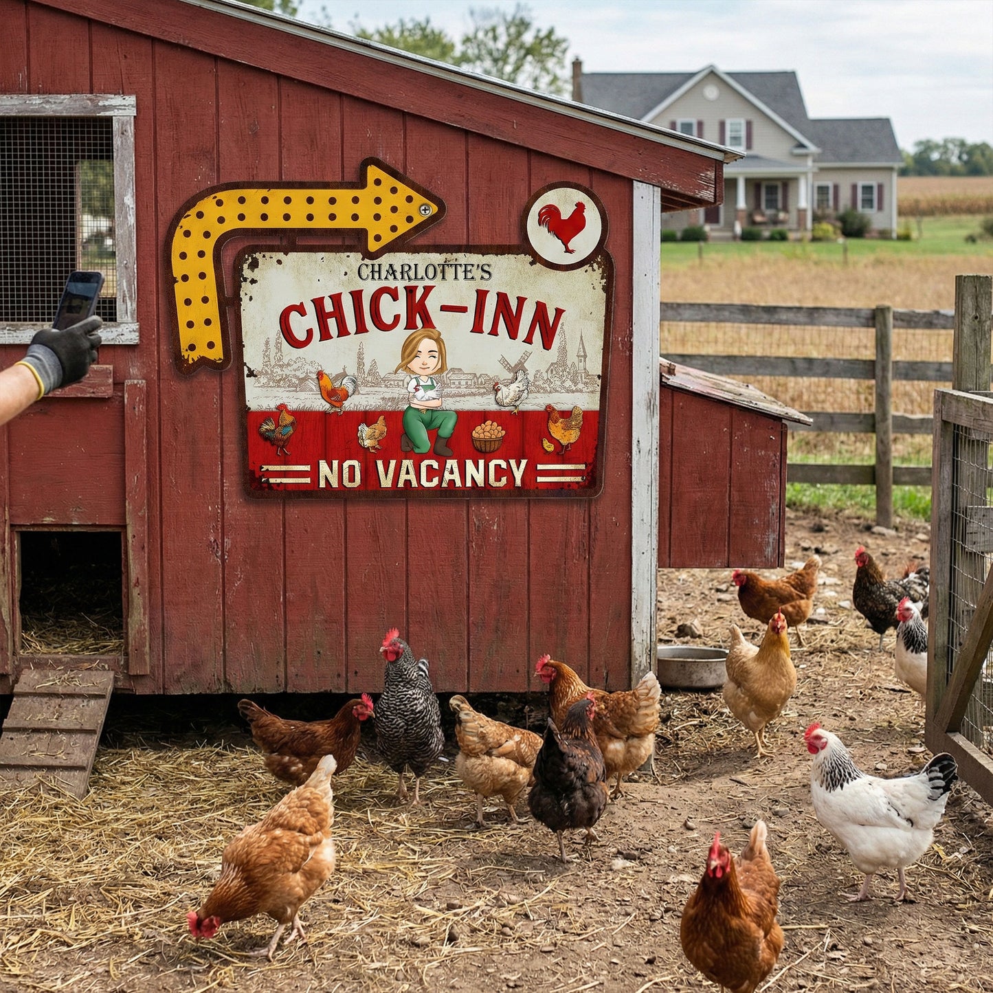 Chick-Inn-Personalized-Metal-Sign-2